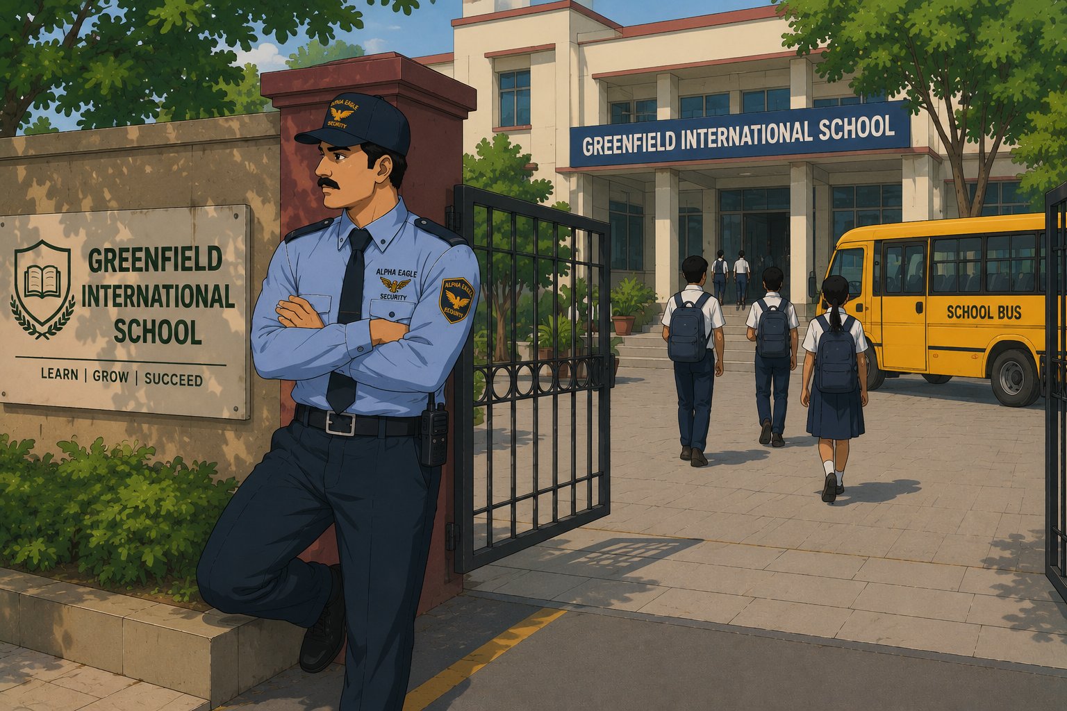 Alpha Eagle Security Guard